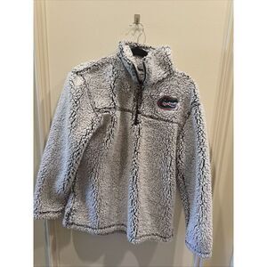 Florida Gators Boxercraft Sherpa Women's  1/4 Zip Pullover SMALL Sweatshirt SEC